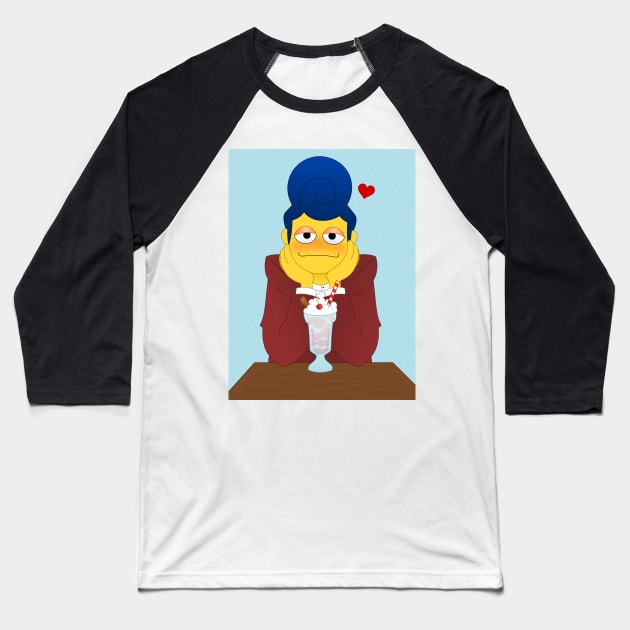 Wally Darling Baseball T-Shirt by BeanieBabe